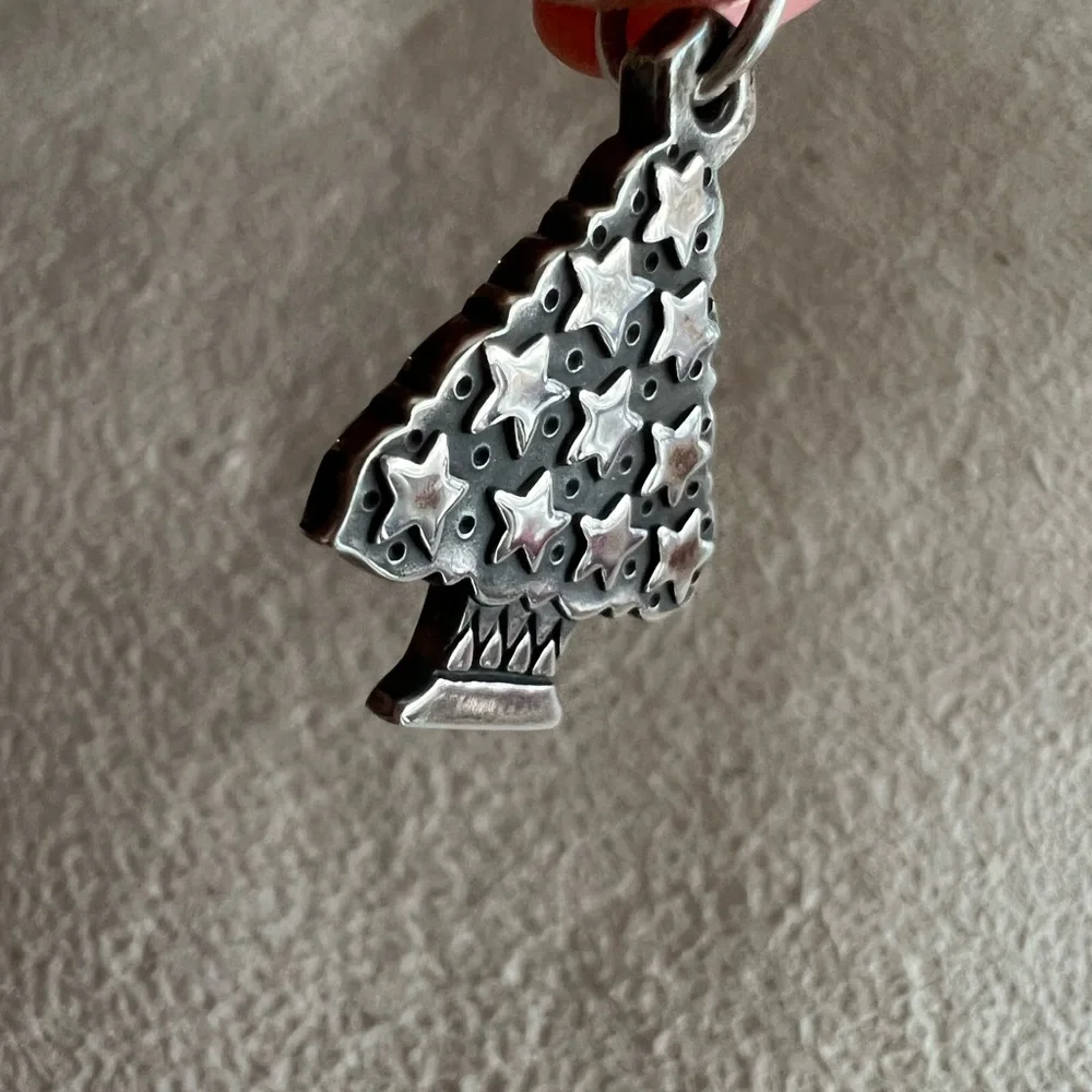 NEW Vintage James Avery retired Christmas tree star ornaments - Picture 6 of 9